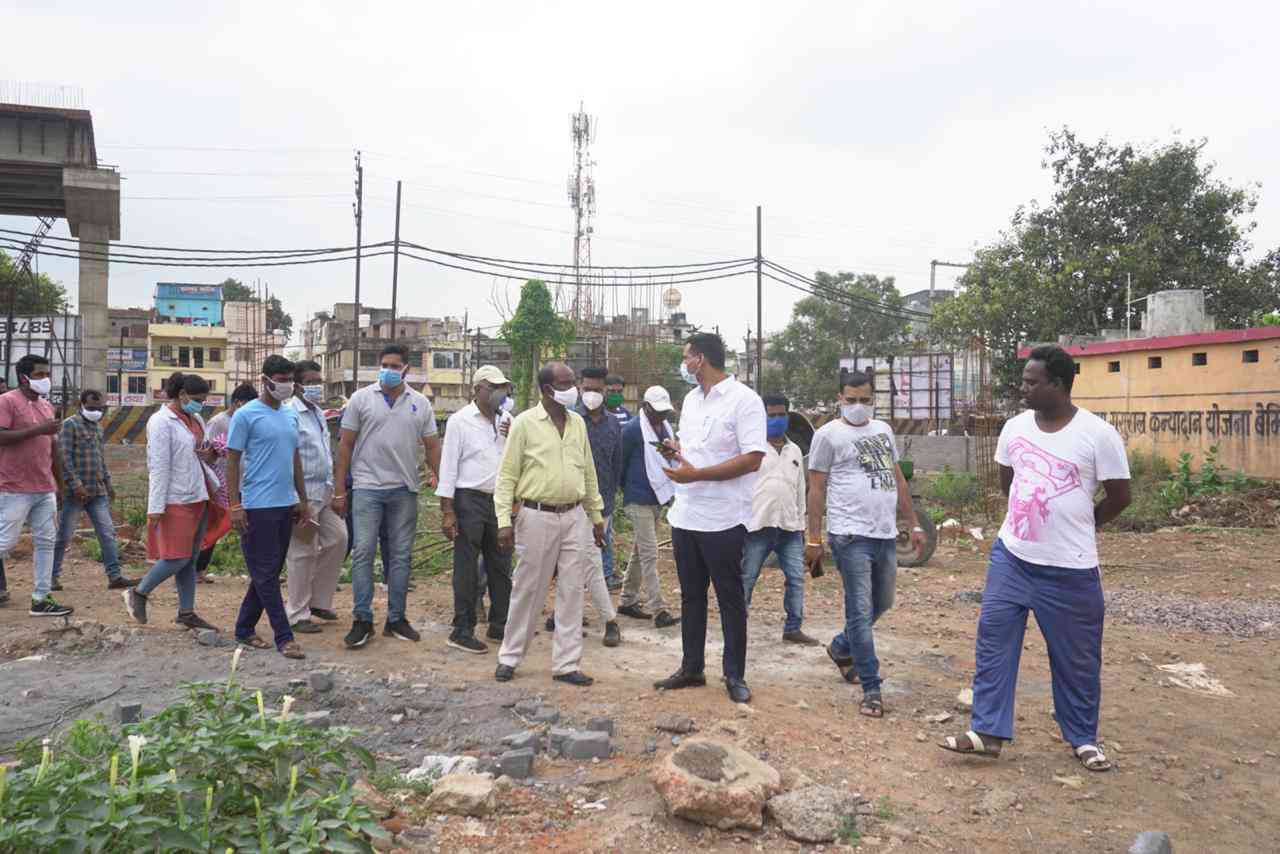 जल्द शुरू होगा मदर्स मार्केट, निरीक्षण कर महापौर देवेंद्र यादव ने दिया निर्देश..…...