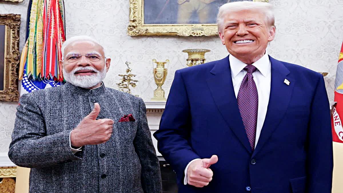 भारत–अमेरिका ट्रेड डील ऐतिहासिक, टैरिफ 25% से घटकर 18% हुआ | पीएम मोदी–ट्रंप बातचीत के बाद दिग्गज नेताओं का स्वागत