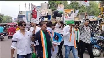 केंद्रीय गृह मंत्री अमित शाह के दौरे को लेकर बघेल आर्मी संगठन ने अमित शाह का किया जमकर विरोध , कहा- गो बैक अमित शाह 