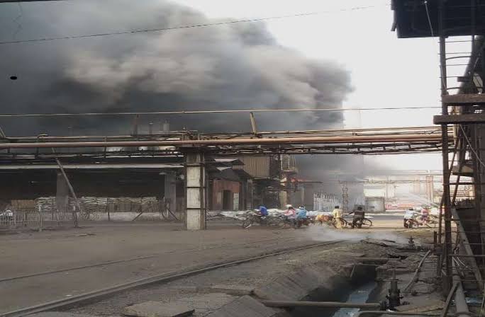 भिलाई इस्पात संयंत्र में फिर हुई दुर्घटना, कोकोवन के पास एक कर्मचारी हुआ घायल