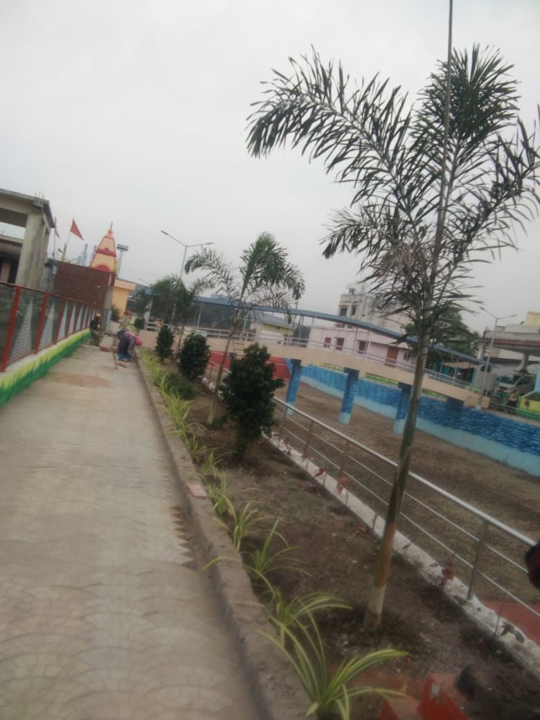 महापौर की पहल से बदली वार्ड 38 तालाब की तस्वीर, 15.50 लाख की लागत से सवारा गया तालाब.........